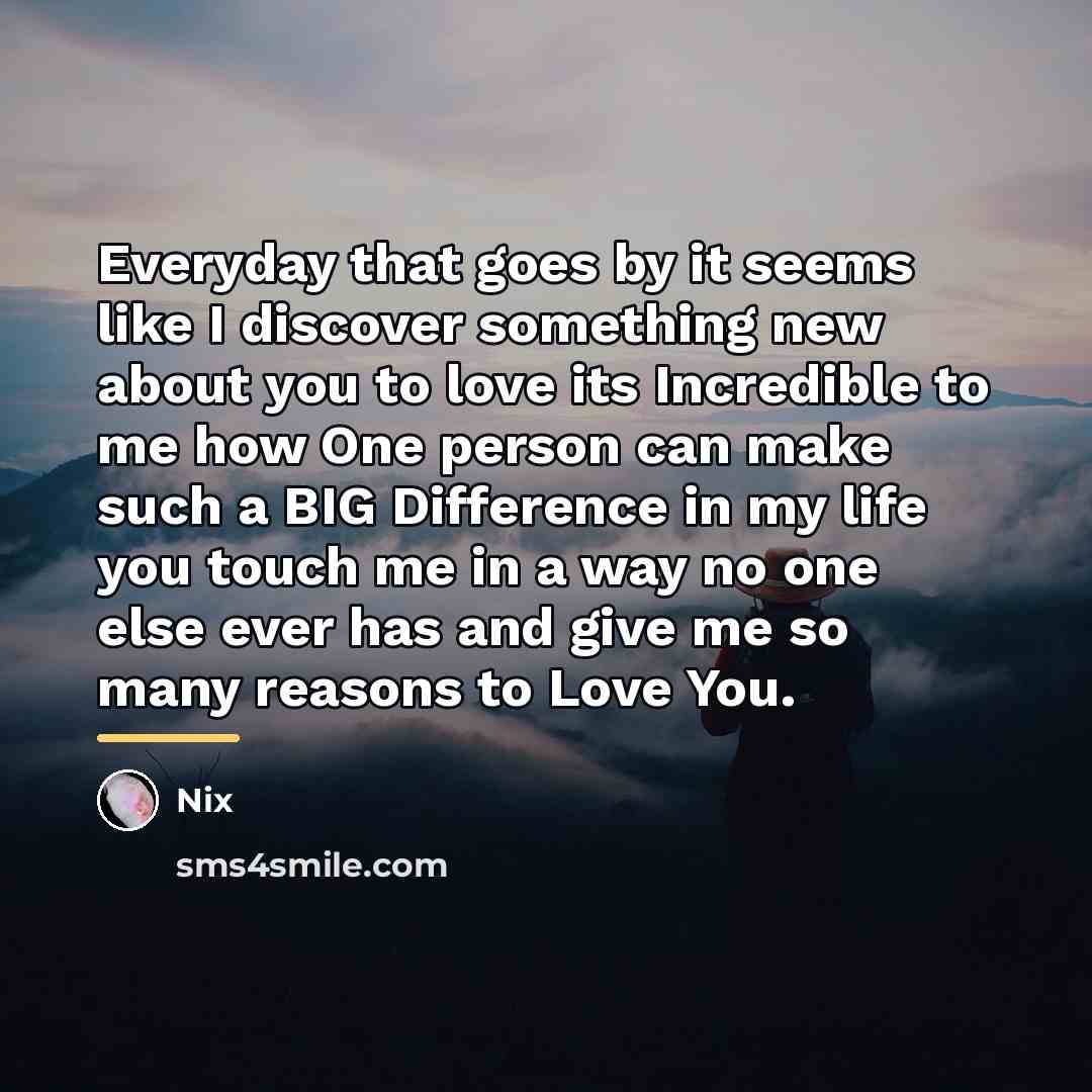 “Everyday that goes by it seems like I discover something…” quote by Nix