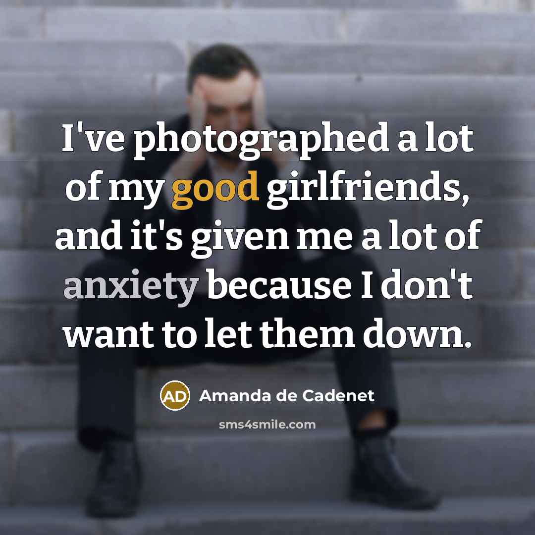 “I've photographed a lot of my good girlfriends, and it's…” quote by Amanda de Cadenet