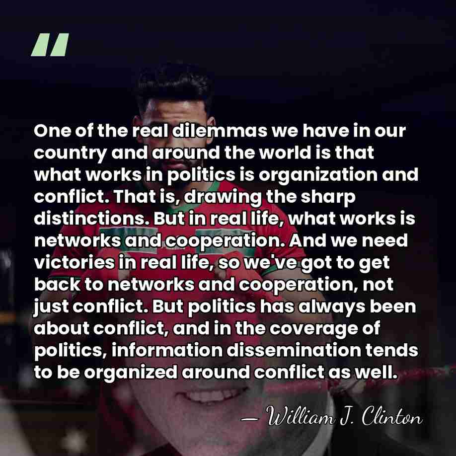 One of the real dilemmas we have in our country and around&hellip; - William J. Clinton