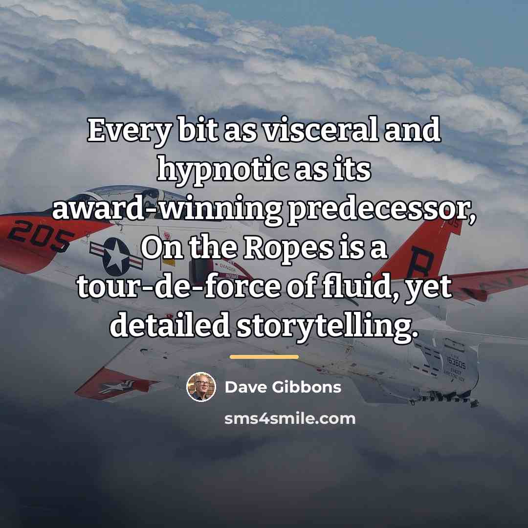“Every bit as visceral and hypnotic as its award-winning predecessor,…” quote by Dave Gibbons