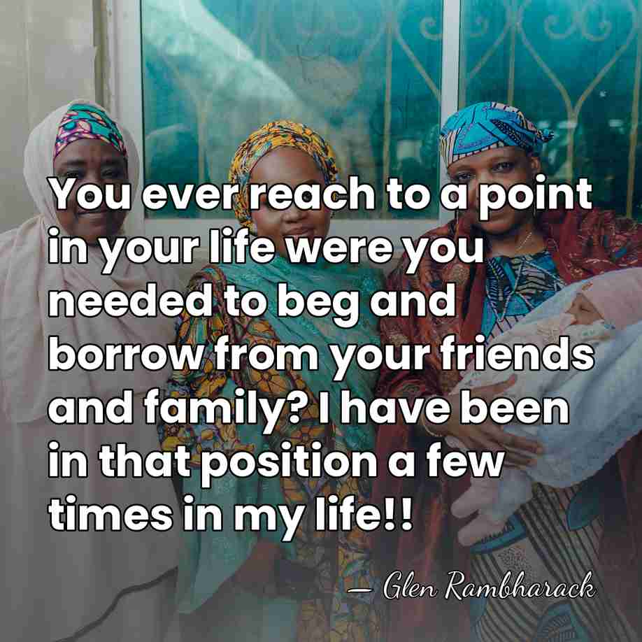 You ever reach to a point in your life were you needed&hellip; - Glen Rambharack