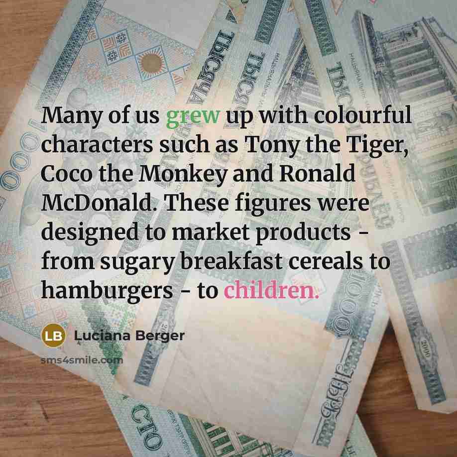 “Many of us grew up with colourful characters such as…” quote by Luciana Berger