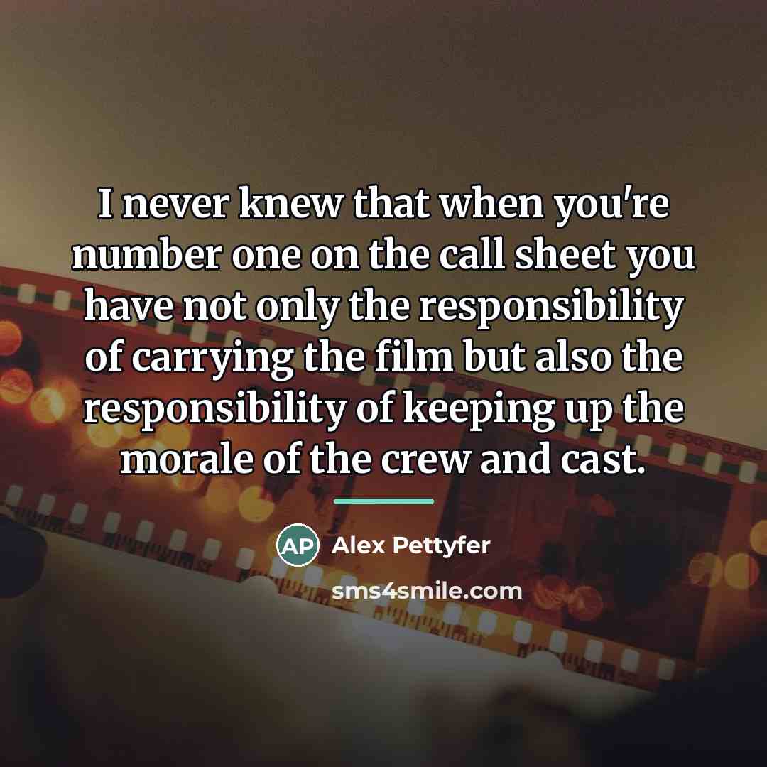 “I never knew that when you're number one on the…” quote by Alex Pettyfer