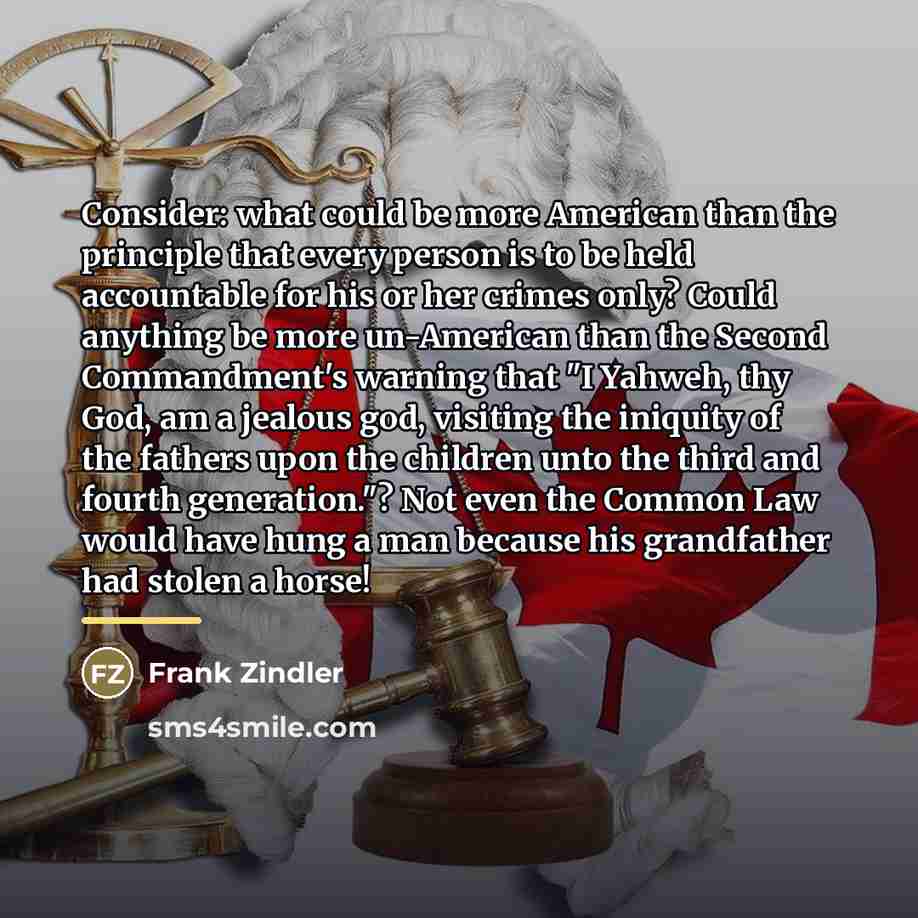 “Consider: what could be more American than the principle that…” quote by Frank Zindler