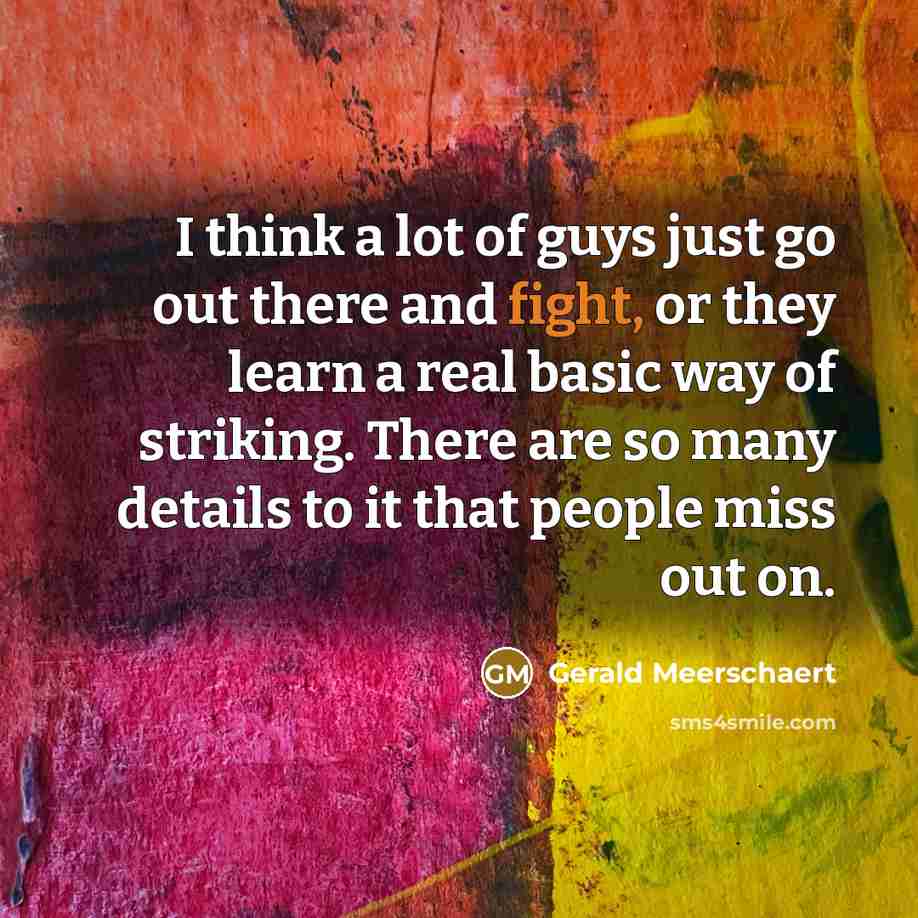 “I think a lot of guys just go out there…” quote by Gerald Meerschaert