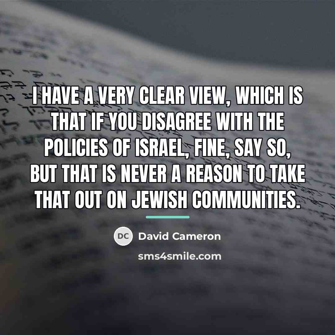 “I have a very clear view, which is that if…” quote by David Cameron