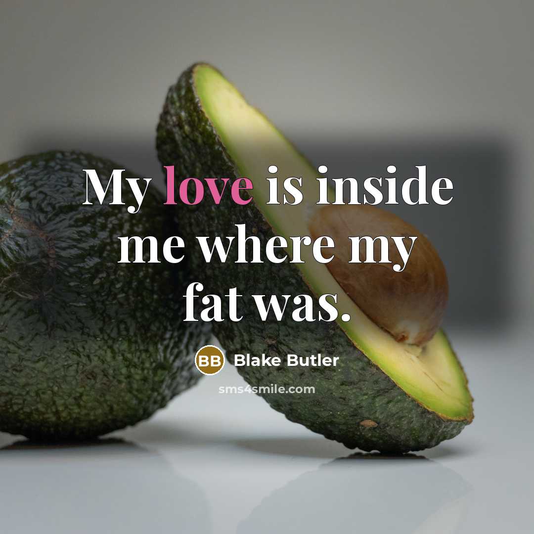“My love is inside me where my fat was.…” quote by Blake Butler