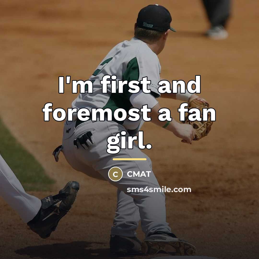 “I'm first and foremost a fan girl.…” quote by CMAT