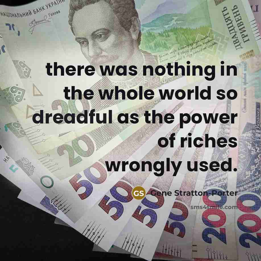 “there was nothing in the whole world so dreadful as…” quote by Gene Stratton-Porter