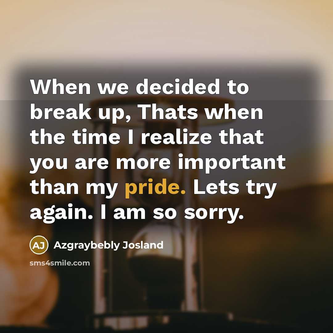 “When we decided to break up, Thats when the time…” quote by Azgraybebly Josland