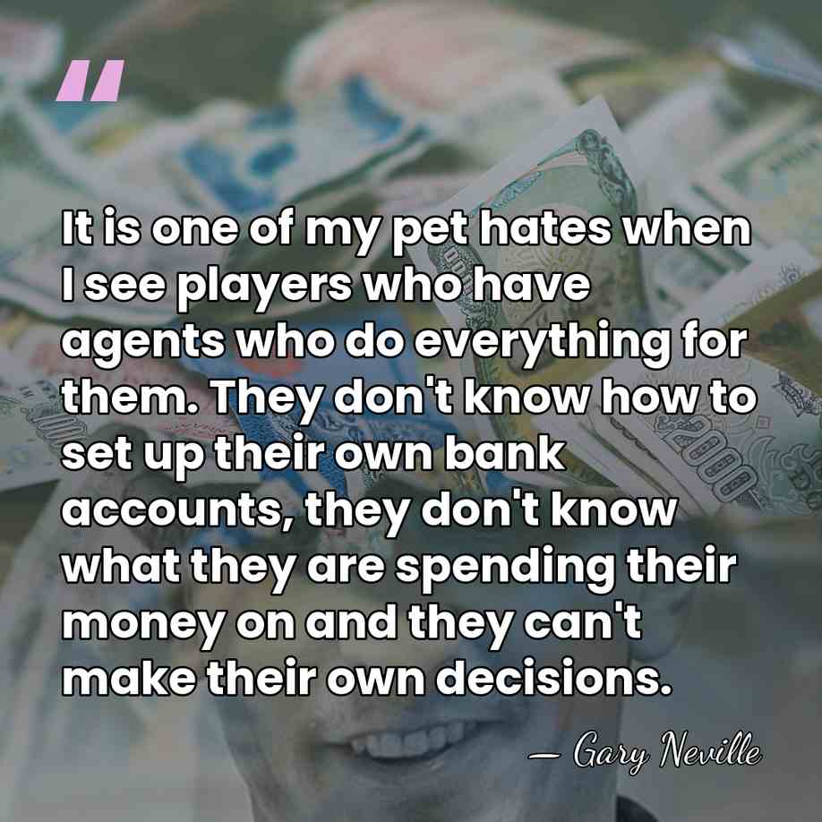 It is one of my pet hates when I see players who&hellip; - Gary Neville