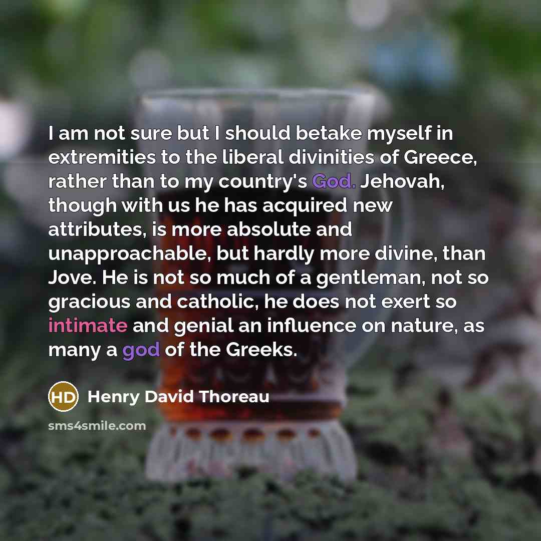 “I am not sure but I should betake myself in…” quote by Henry David Thoreau