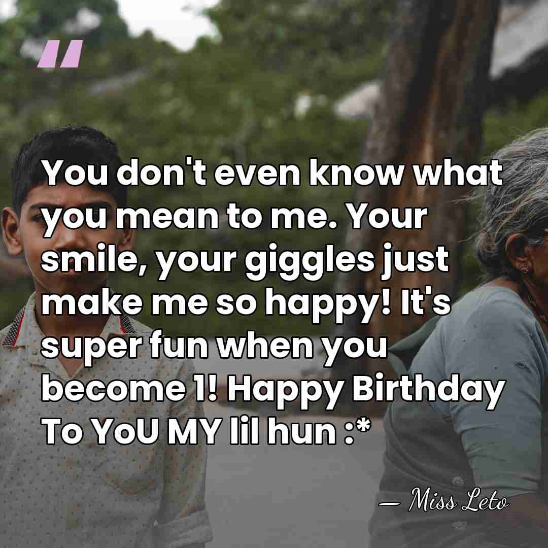 You don't even know what you mean to me. Your smile, your&hellip; - Miss Leto