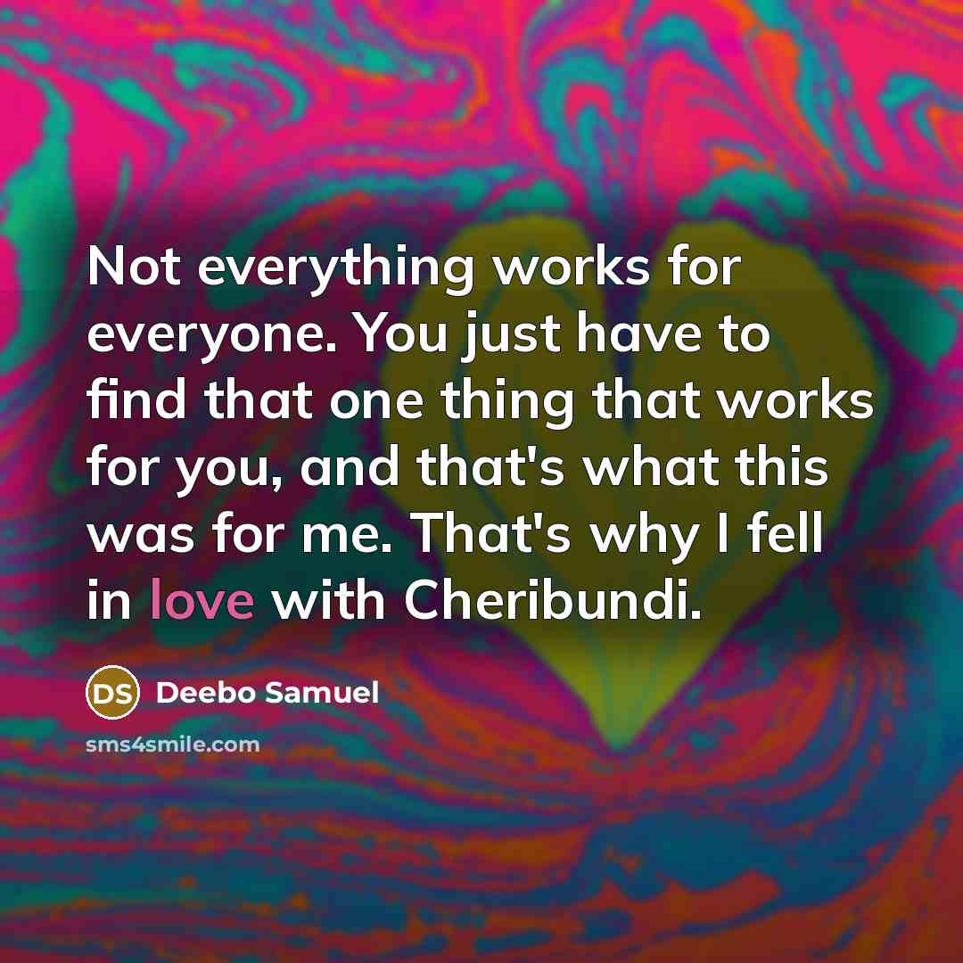 “Not everything works for everyone. You just have to find…” quote by Deebo Samuel