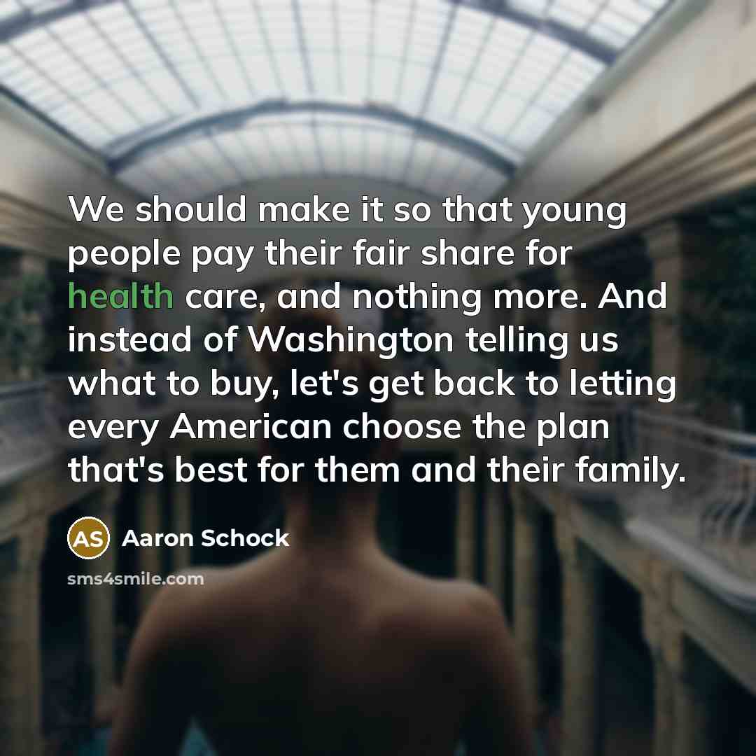 “We should make it so that young people pay their…” quote by Aaron Schock