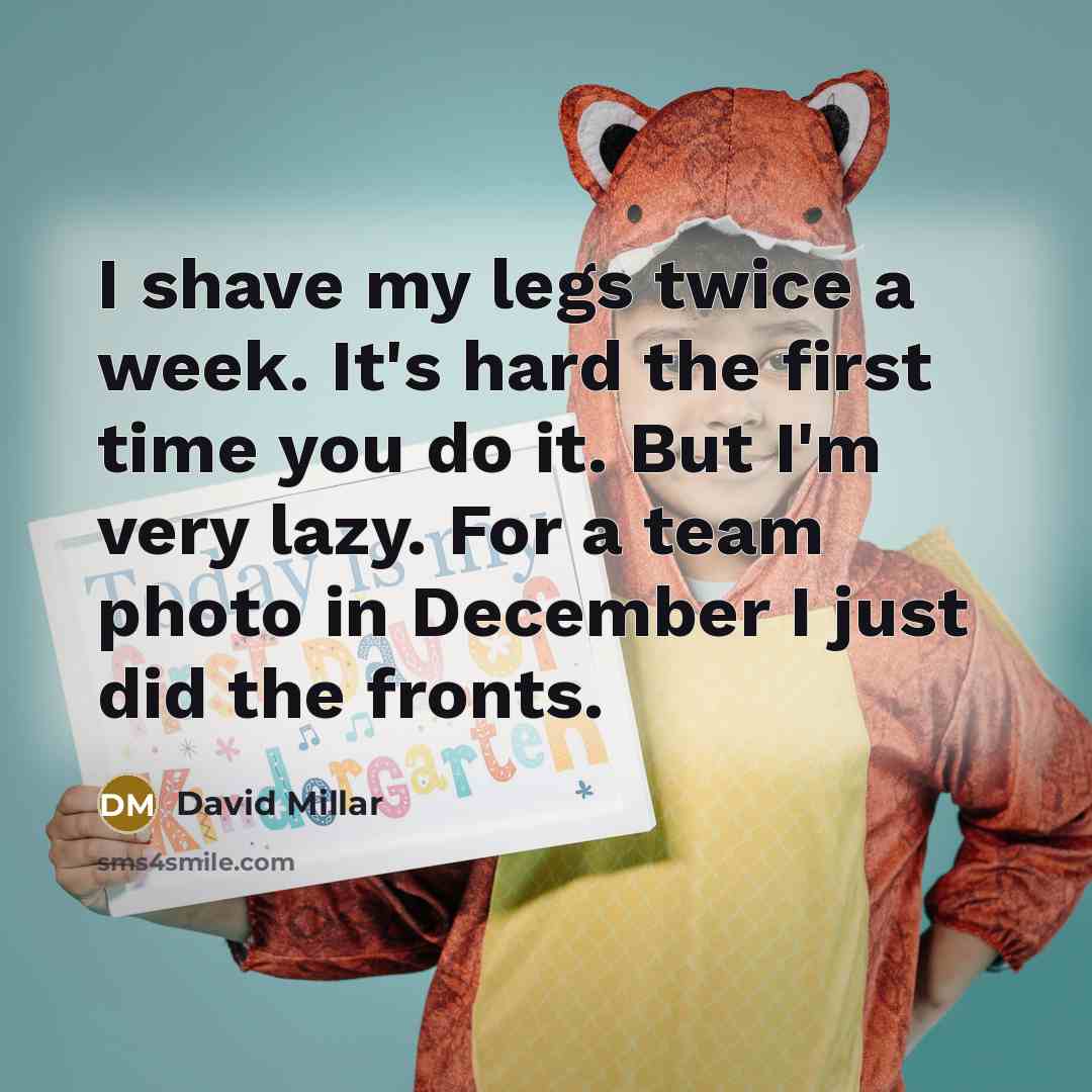 “I shave my legs twice a week. It's hard the…” quote by David Millar
