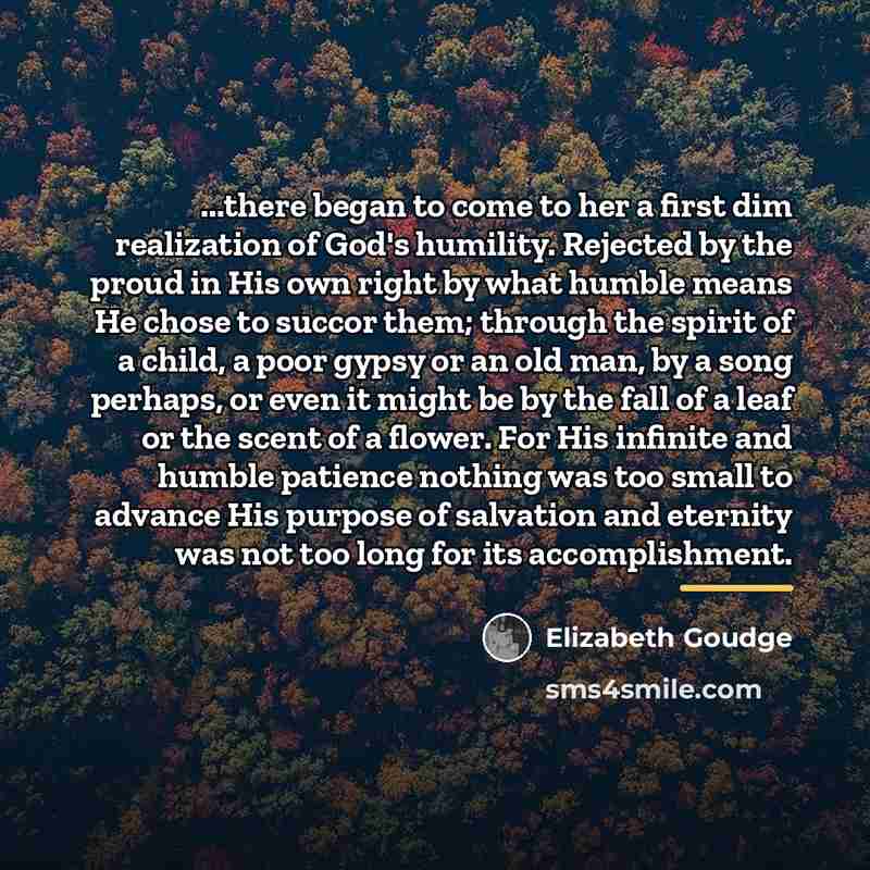 “...there began to come to her a first dim realization…” quote by Elizabeth Goudge