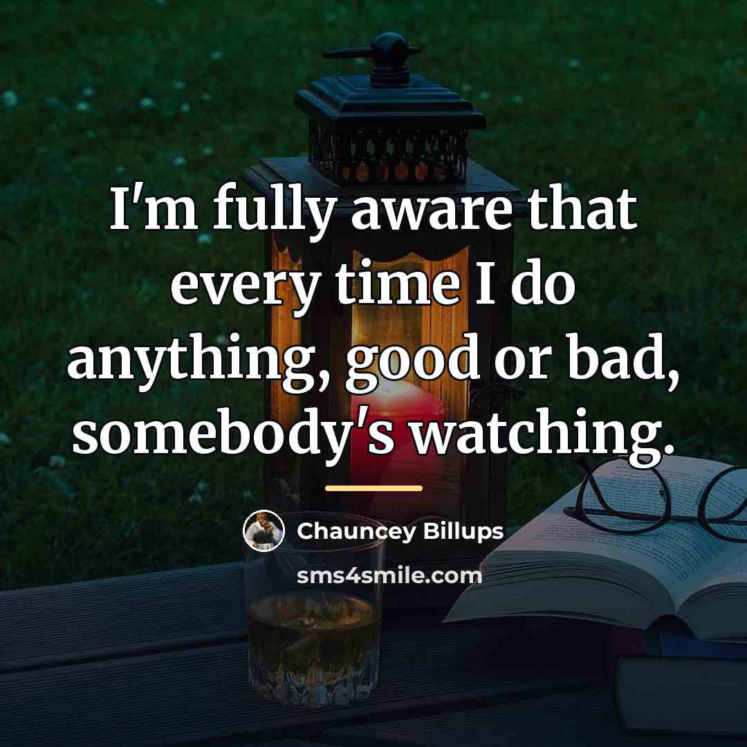 “I'm fully aware that every time I do anything, good…” quote by Chauncey Billups