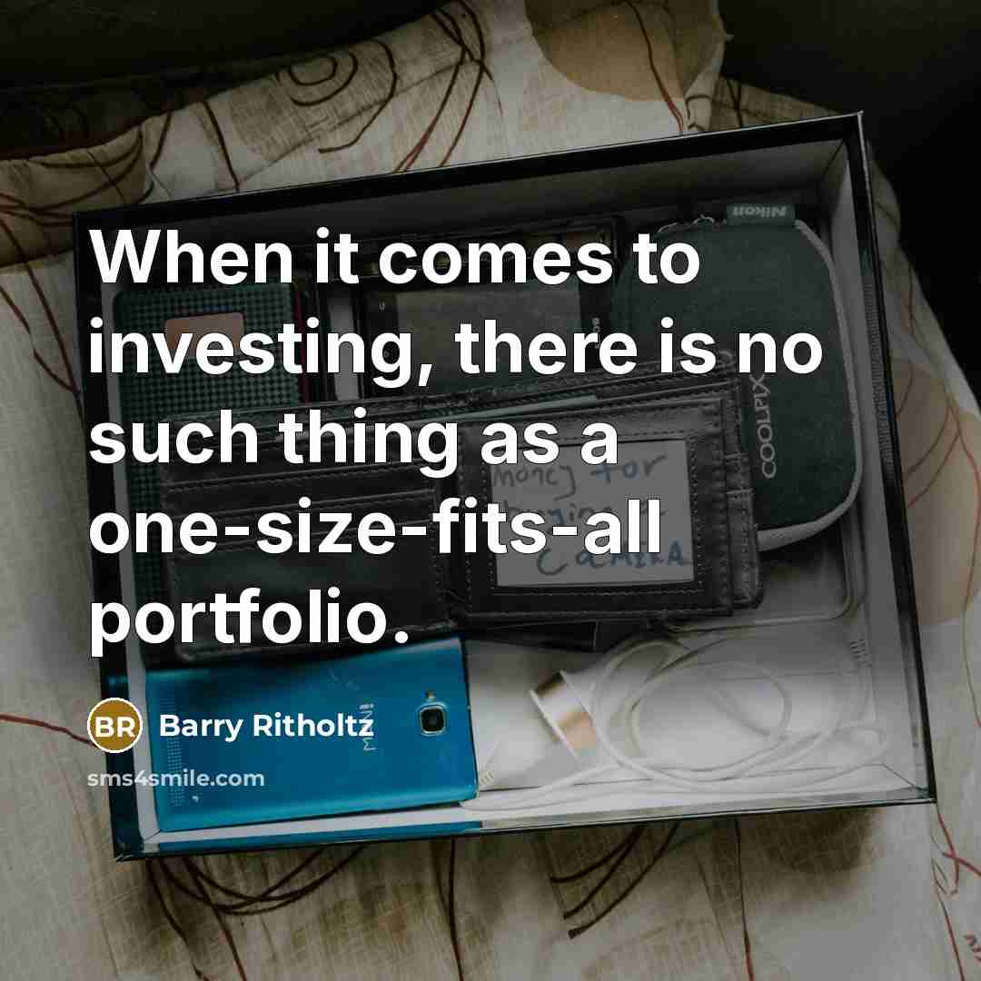 “When it comes to investing, there is no such thing…” quote by Barry Ritholtz