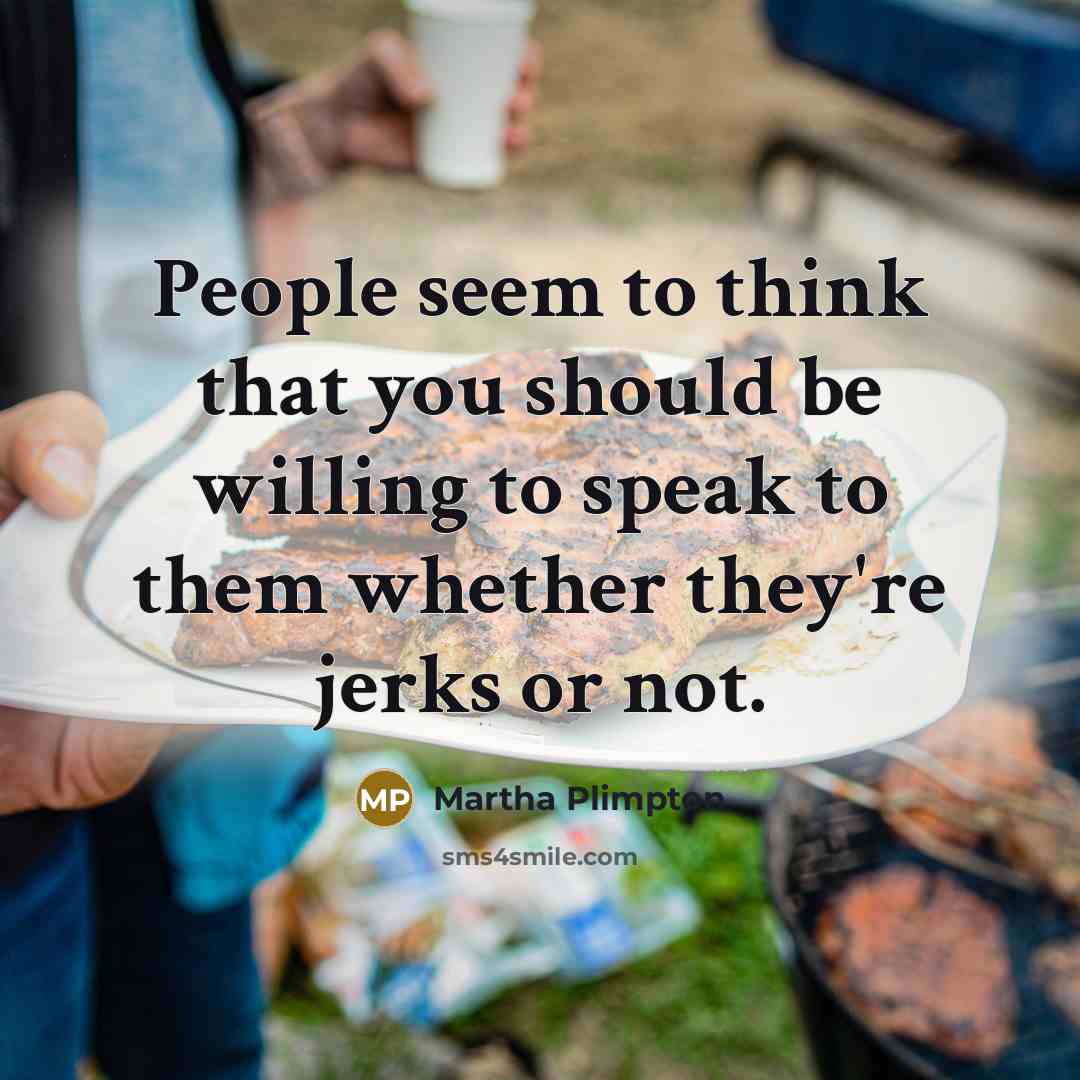 “People seem to think that you should be willing to…” quote by Martha Plimpton