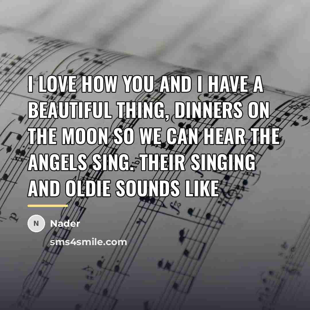 “I love how you and I have a beautiful thing,…” quote by Nader