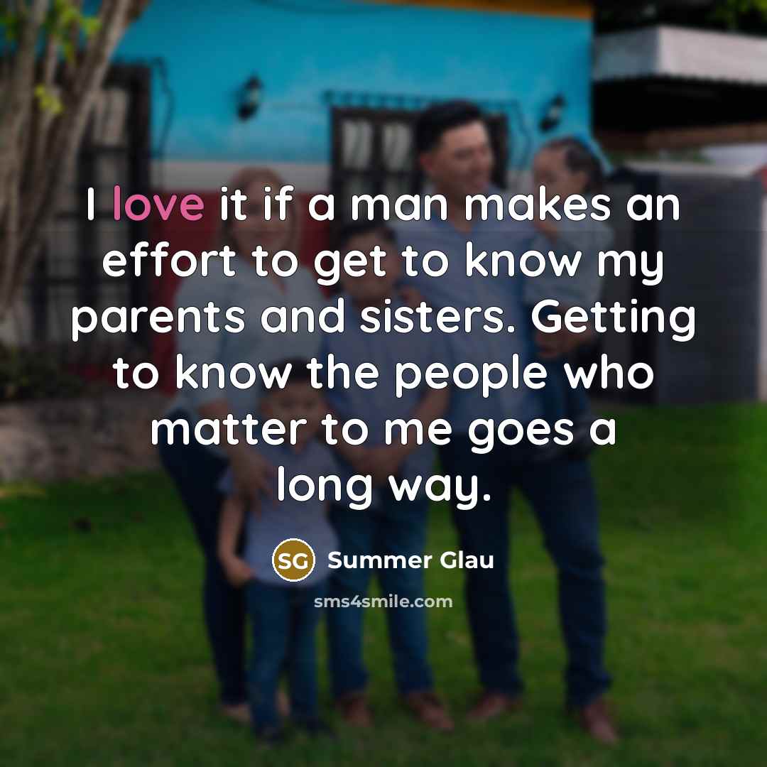 “I love it if a man makes an effort to…” quote by Summer Glau