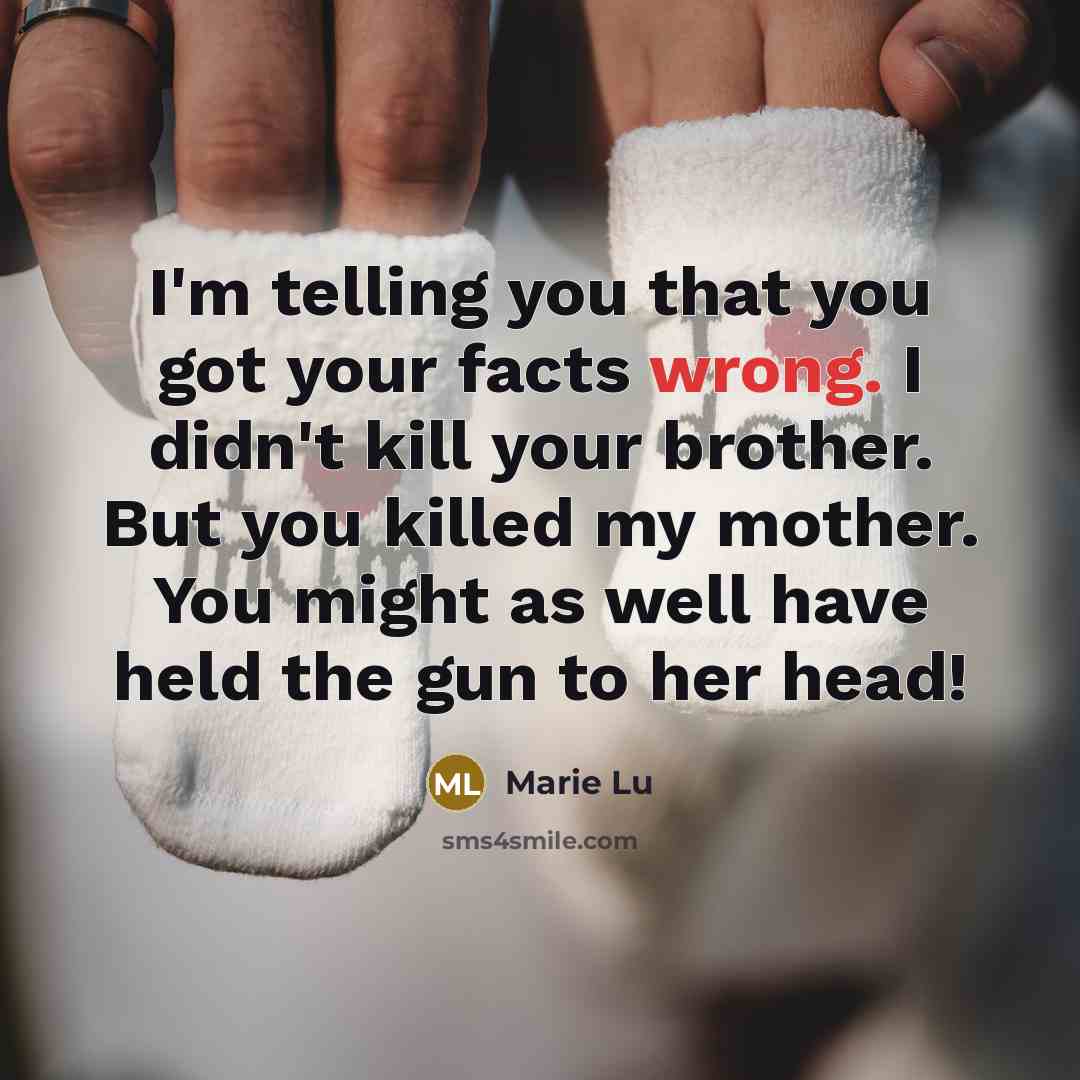 “I'm telling you that you got your facts wrong. I…” quote by Marie Lu