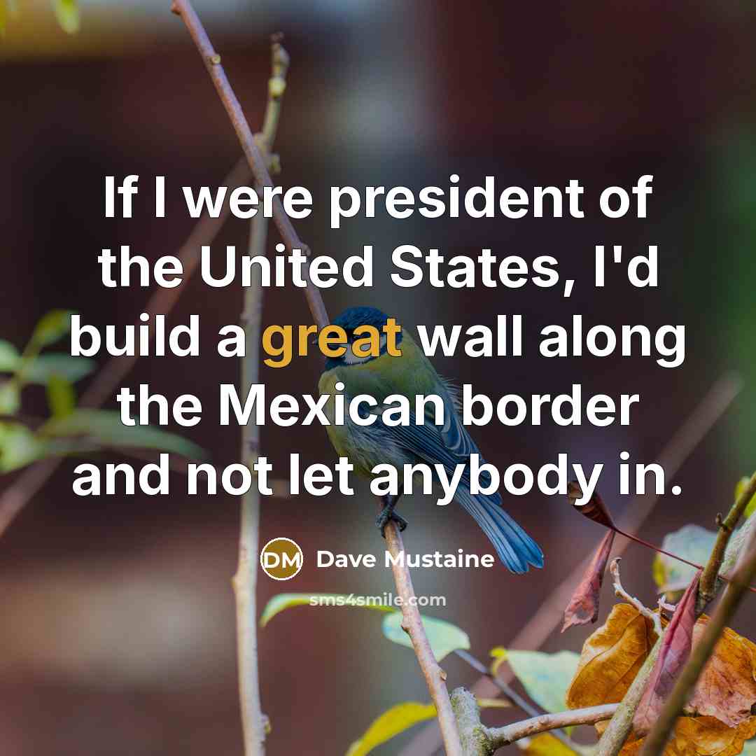 “If I were president of the United States, I'd build…” quote by Dave Mustaine