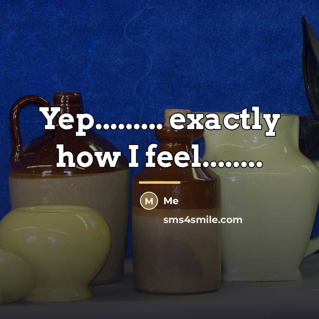 “Yep......... exactly how I feel........…” quote by Me