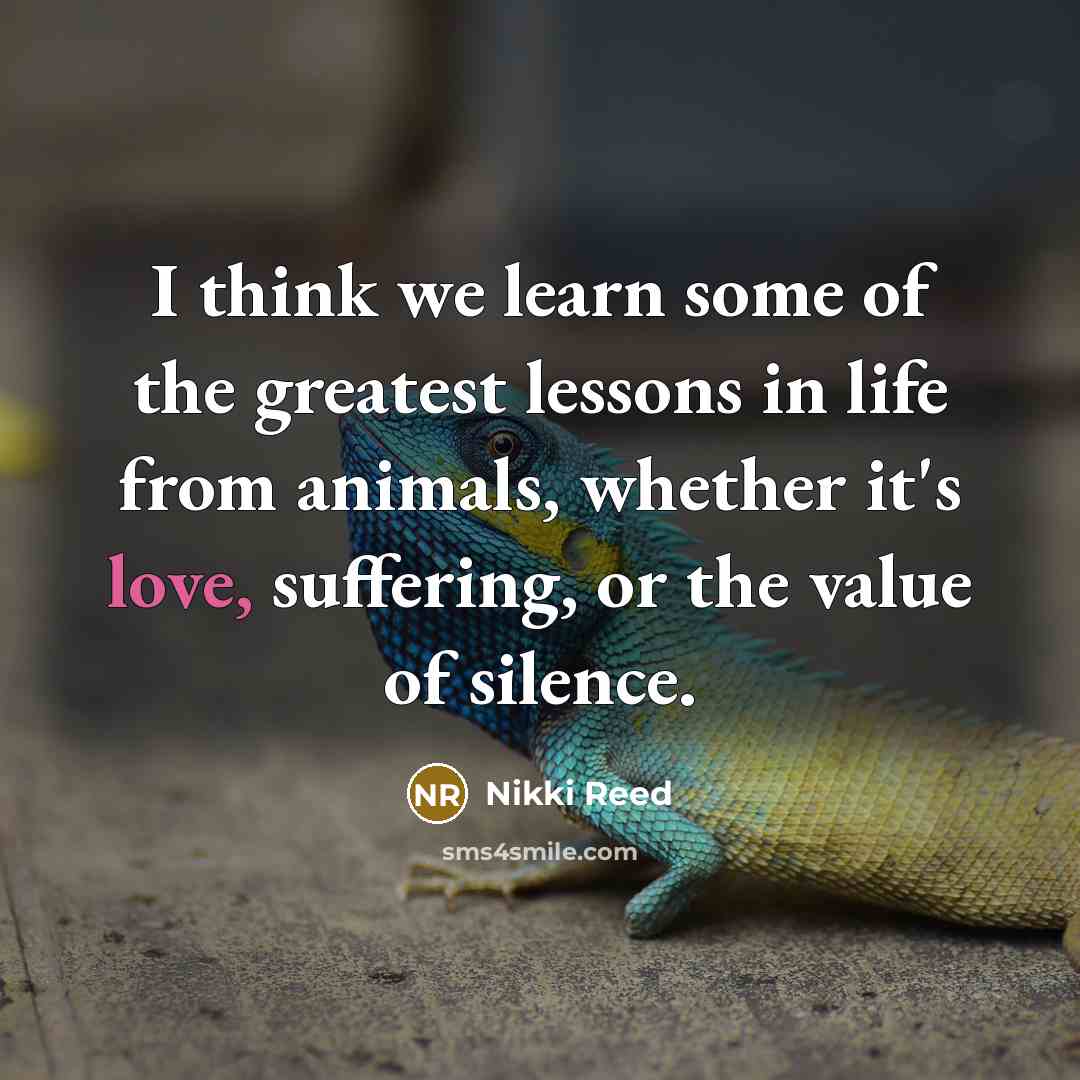 “I think we learn some of the greatest lessons in…” quote by Nikki Reed