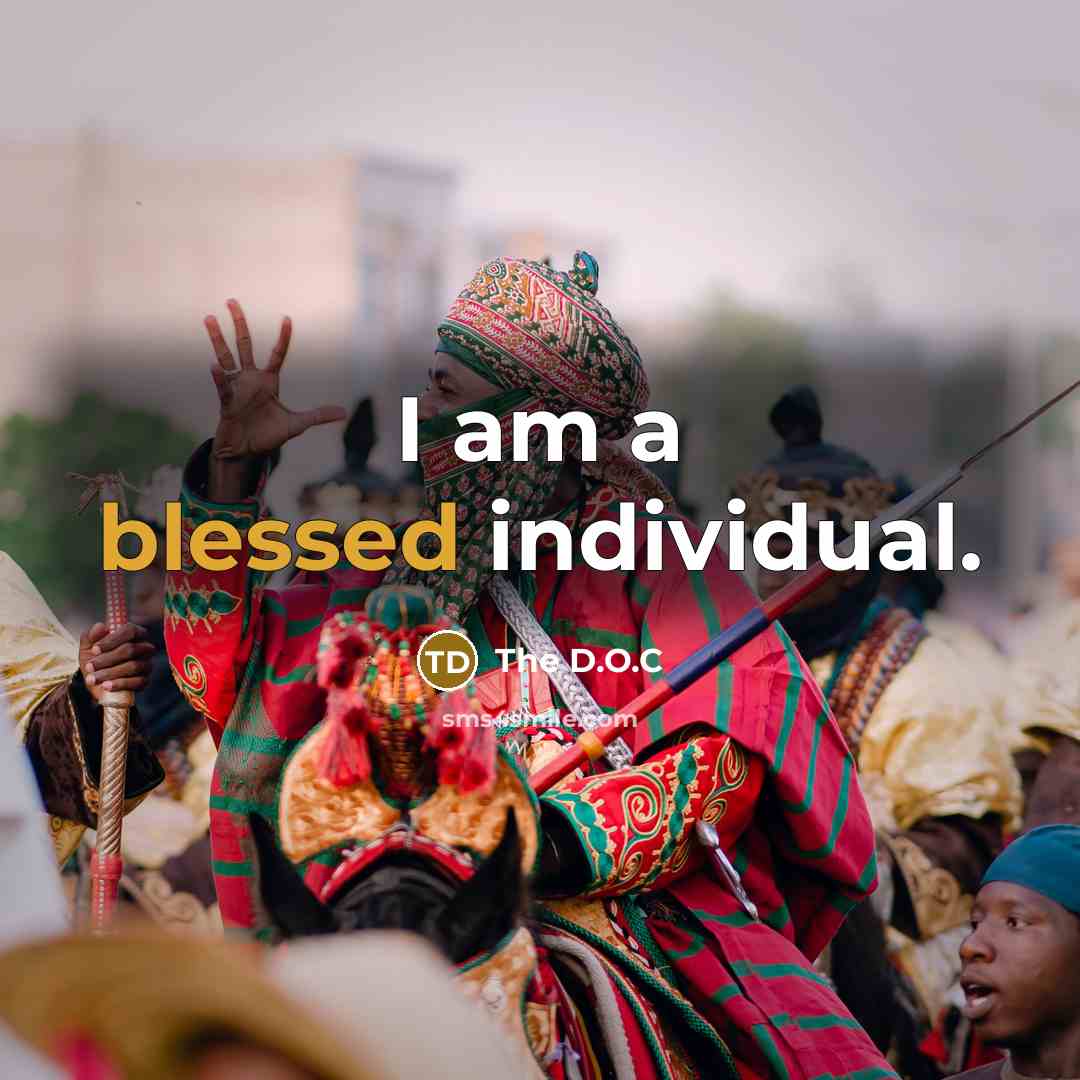 “I am a blessed individual.…” quote by The D.O.C