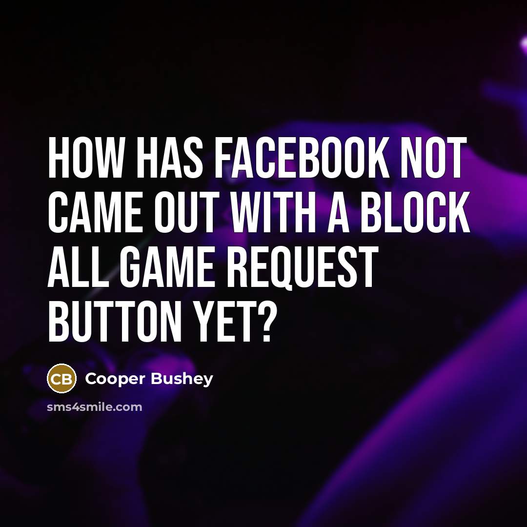 “How has Facebook not came out with a block all…” quote by Cooper Bushey