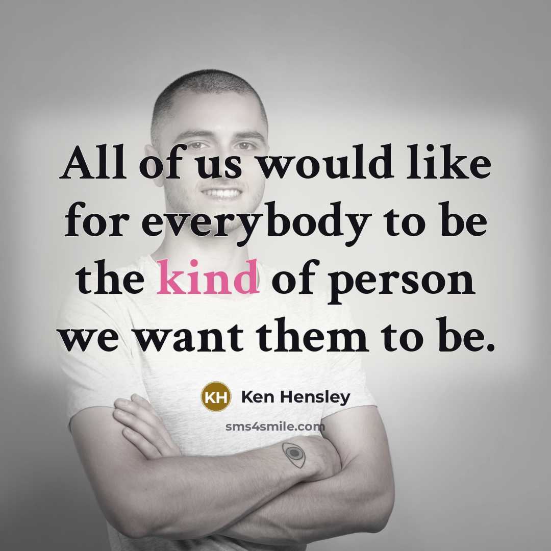“All of us would like for everybody to be the…” quote by Ken Hensley