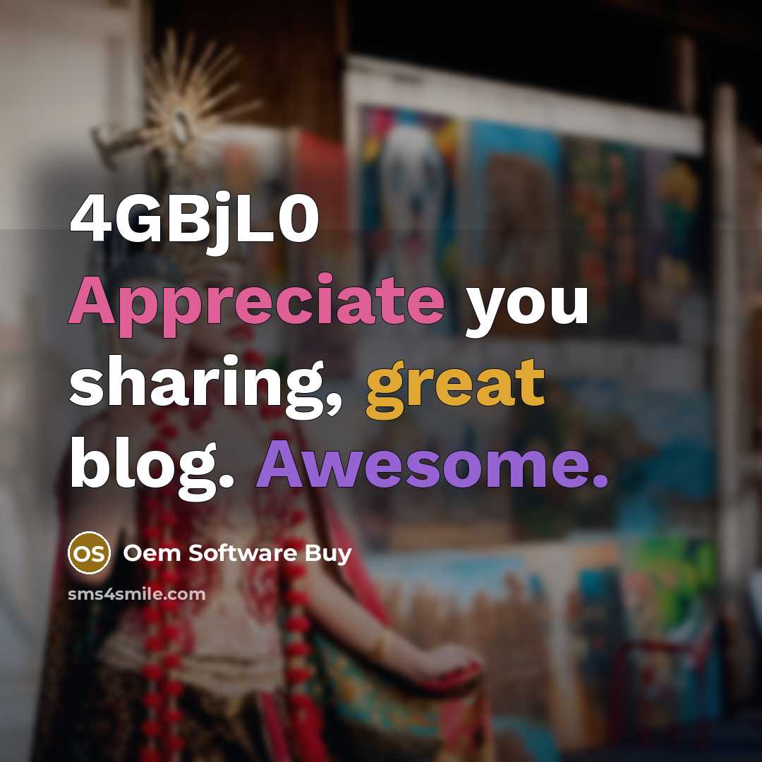 “4GBjL0 Appreciate you sharing, great blog. Awesome.…” quote by Oem Software Buy