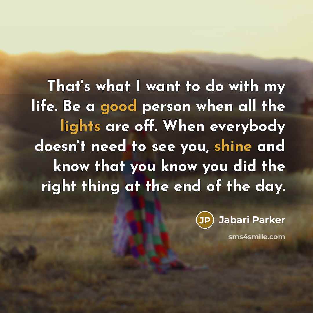 “That's what I want to do with my life. Be…” quote by Jabari Parker