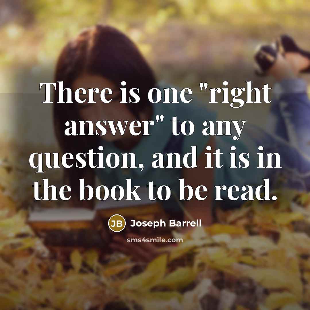 “There is one "right answer" to any question, and it…” quote by Joseph Barrell