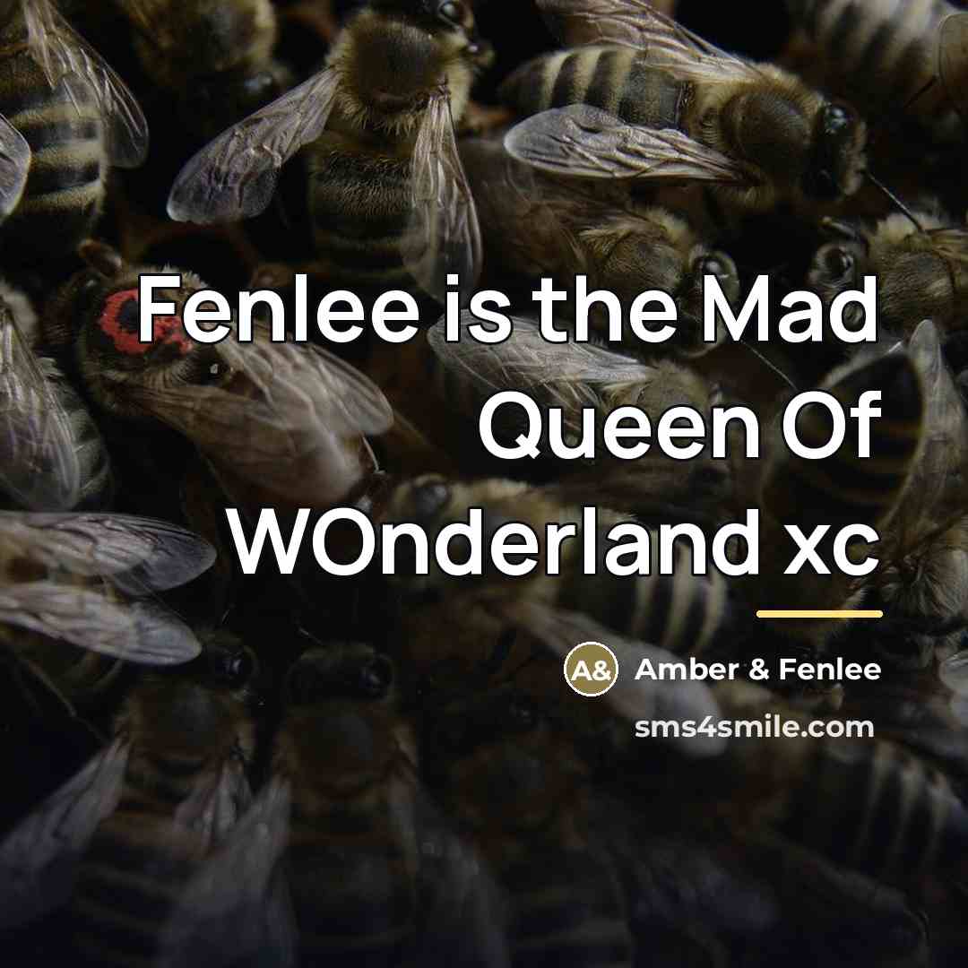 “Fenlee is the Mad Queen Of WOnderland xc…” quote by Amber & Fenlee