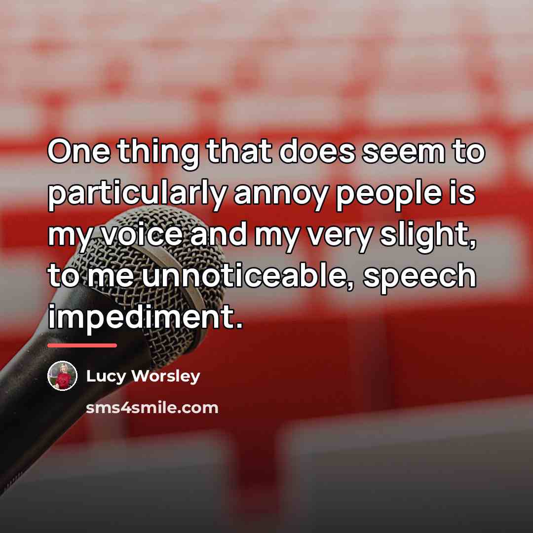 “One thing that does seem to particularly annoy people is…” quote by Lucy Worsley