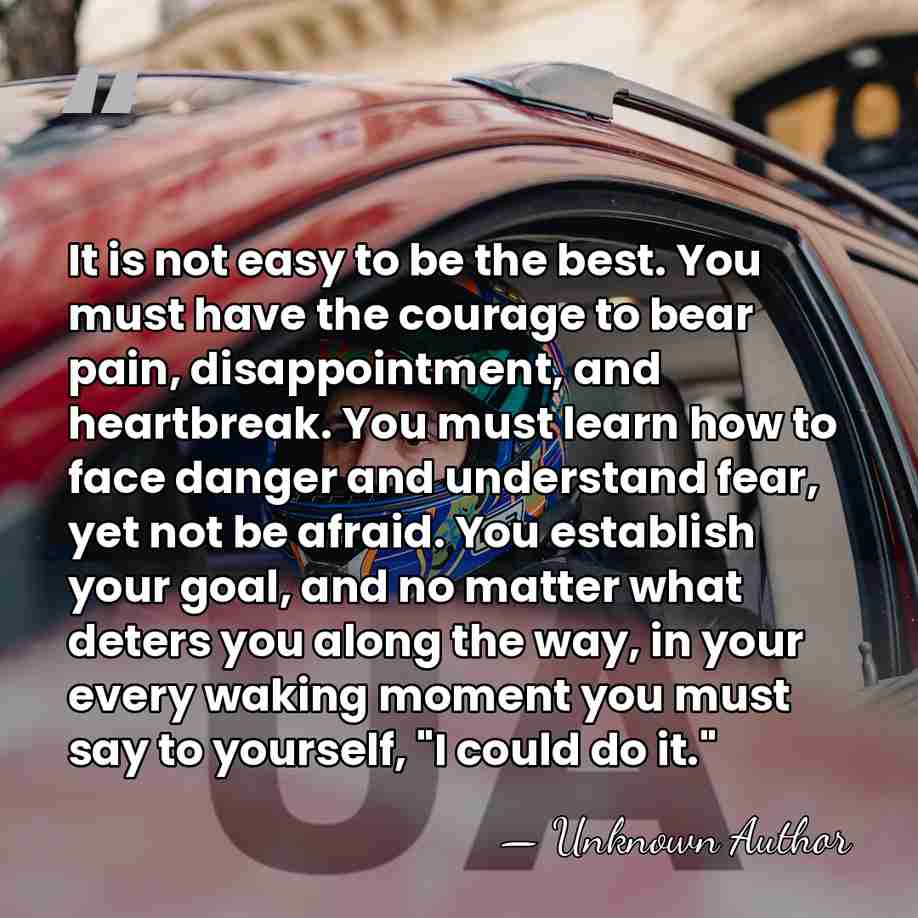 It is not easy to be the best. You must have the&hellip; - Betty Skelton Erde