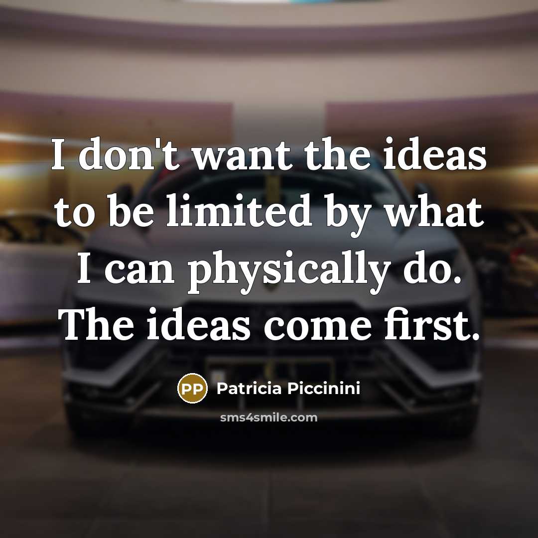 “I don't want the ideas to be limited by what…” quote by Patricia Piccinini