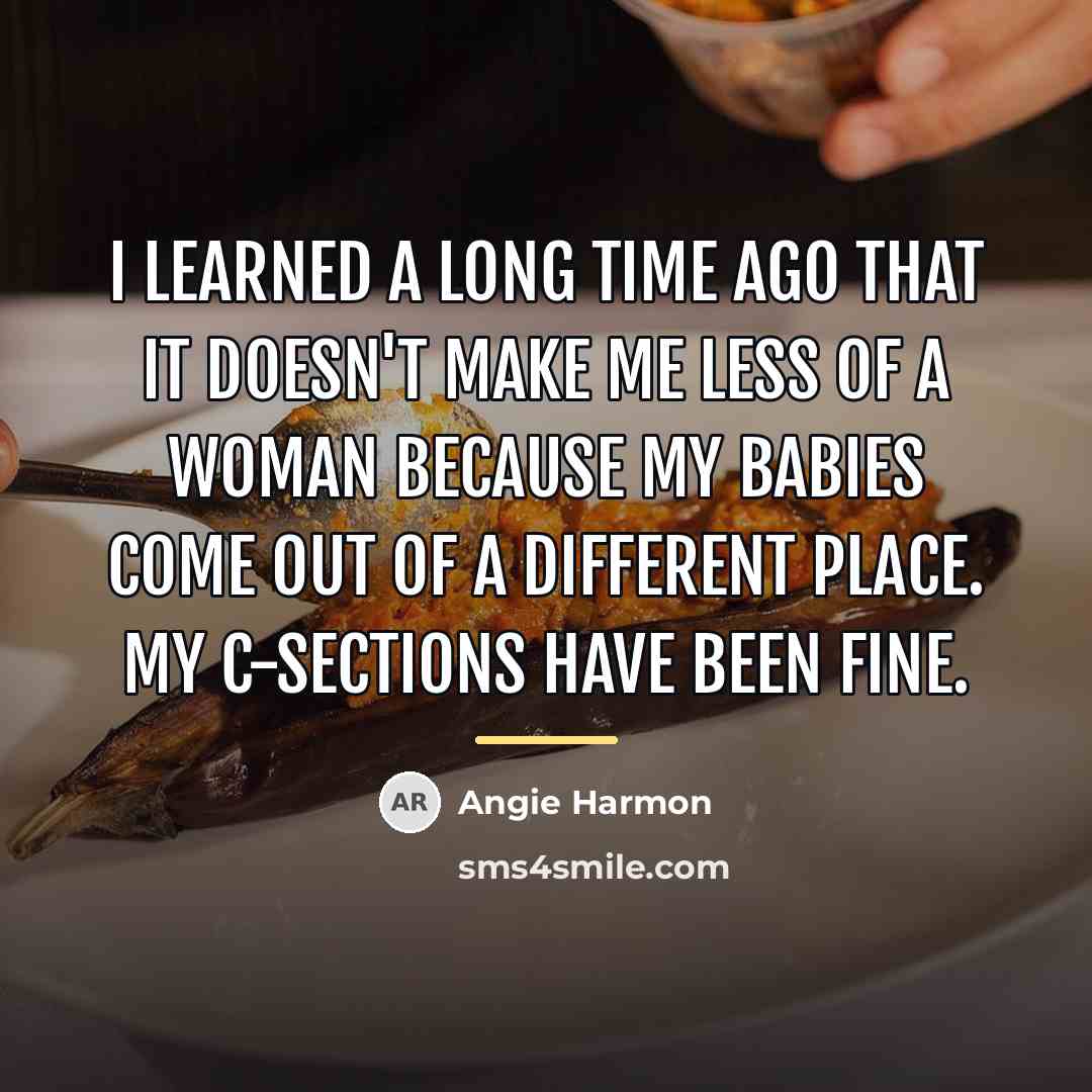 “I learned a long time ago that it doesn't make…” quote by Angie Harmon