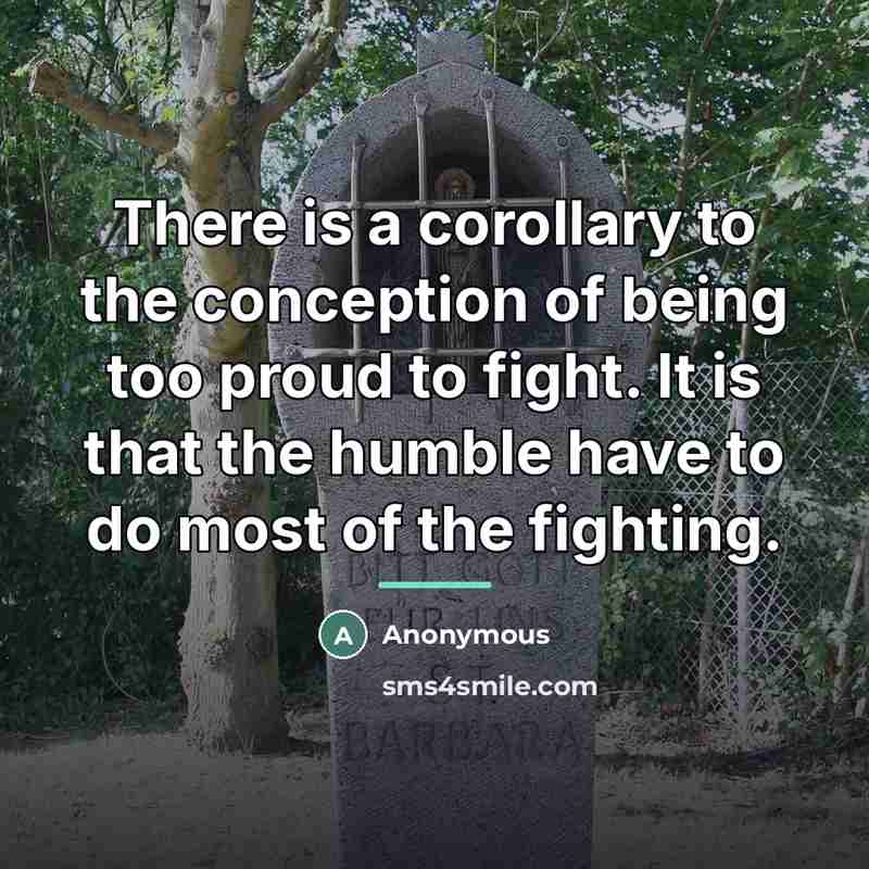 “There is a corollary to the conception of being too…” quote by Anonymous