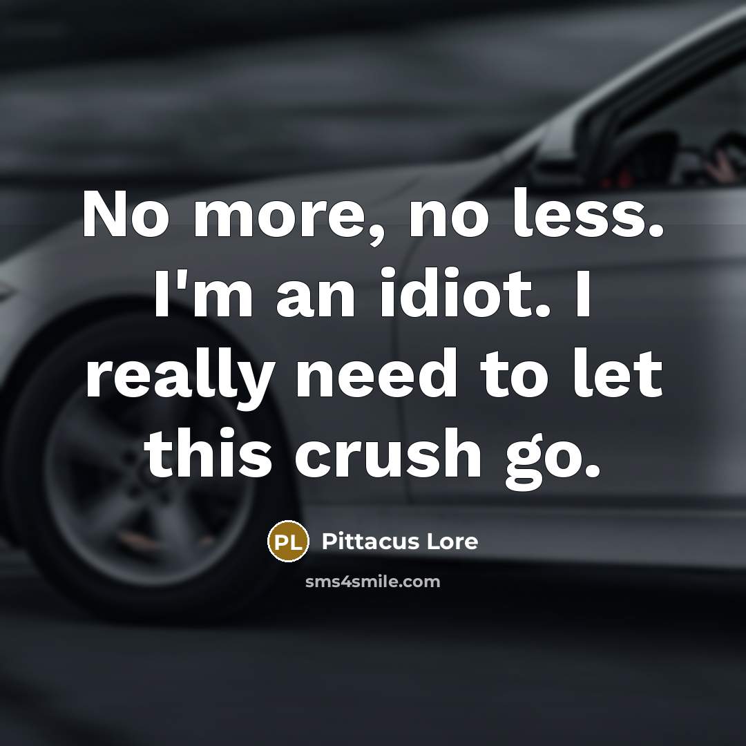 “No more, no less. I'm an idiot. I really need…” quote by Pittacus Lore