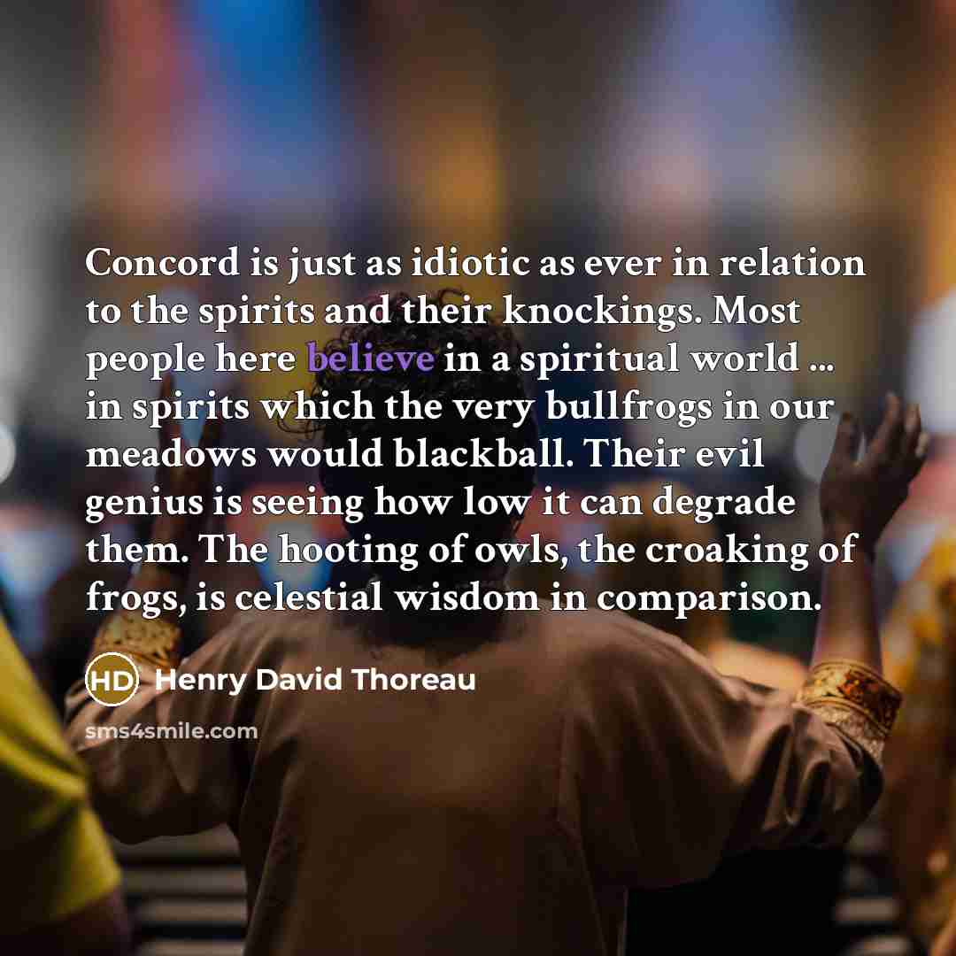 “Concord is just as idiotic as ever in relation to…” quote by Henry David Thoreau