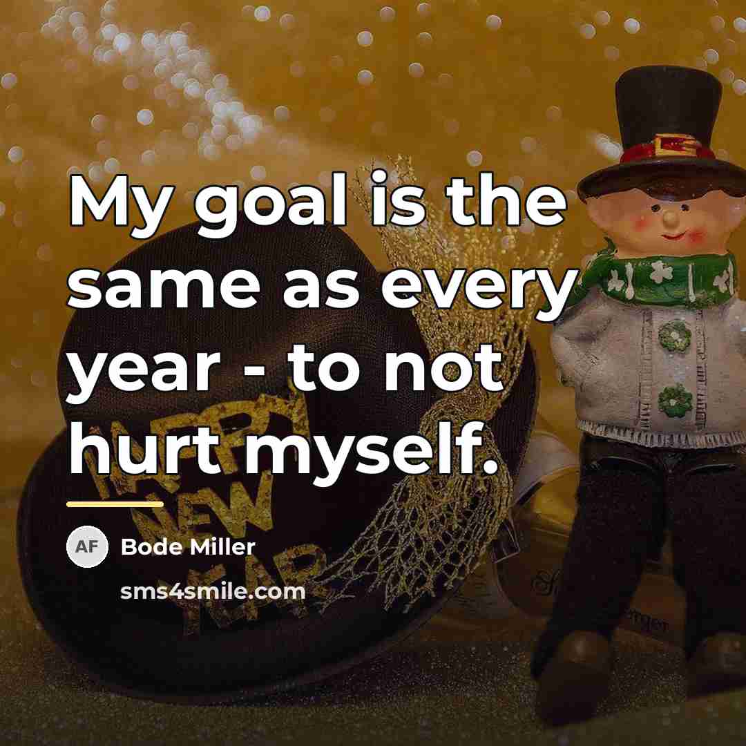 “My goal is the same as every year - to…” quote by Bode Miller