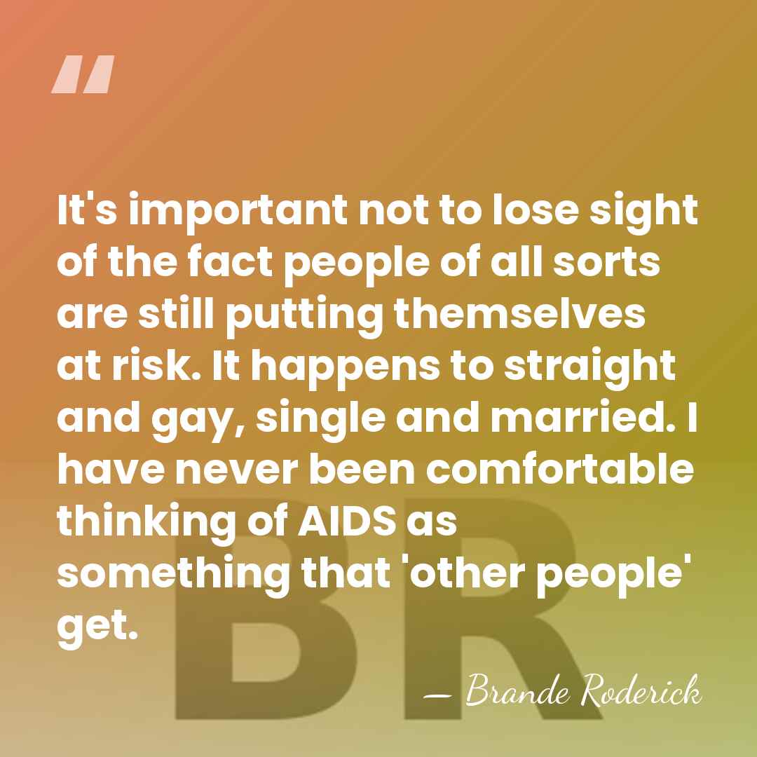 It's important not to lose sight of the fact people of all&hellip; - Brande Roderick