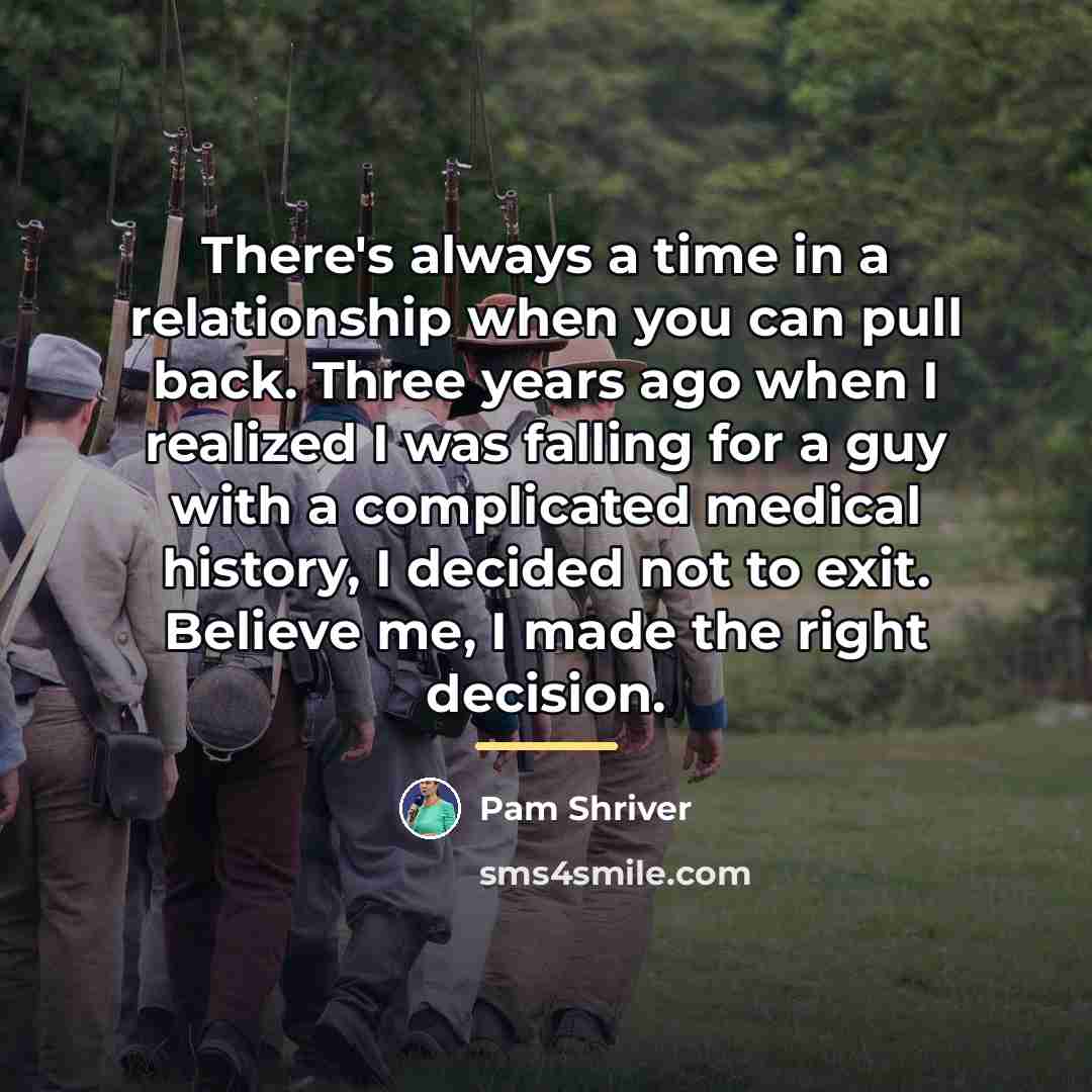 “There's always a time in a relationship when you can…” quote by Pam Shriver