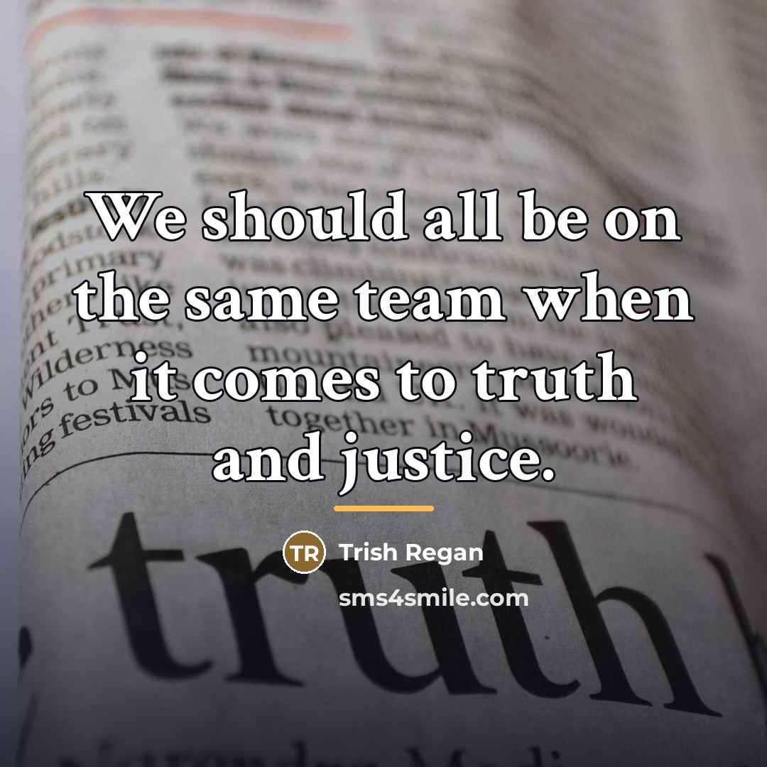 “We should all be on the same team when it…” quote by Trish Regan