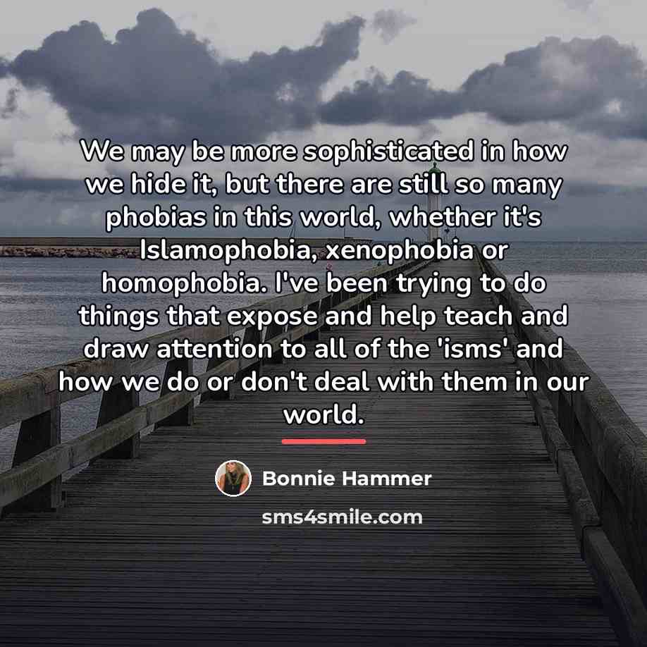 “We may be more sophisticated in how we hide it,…” quote by Bonnie Hammer