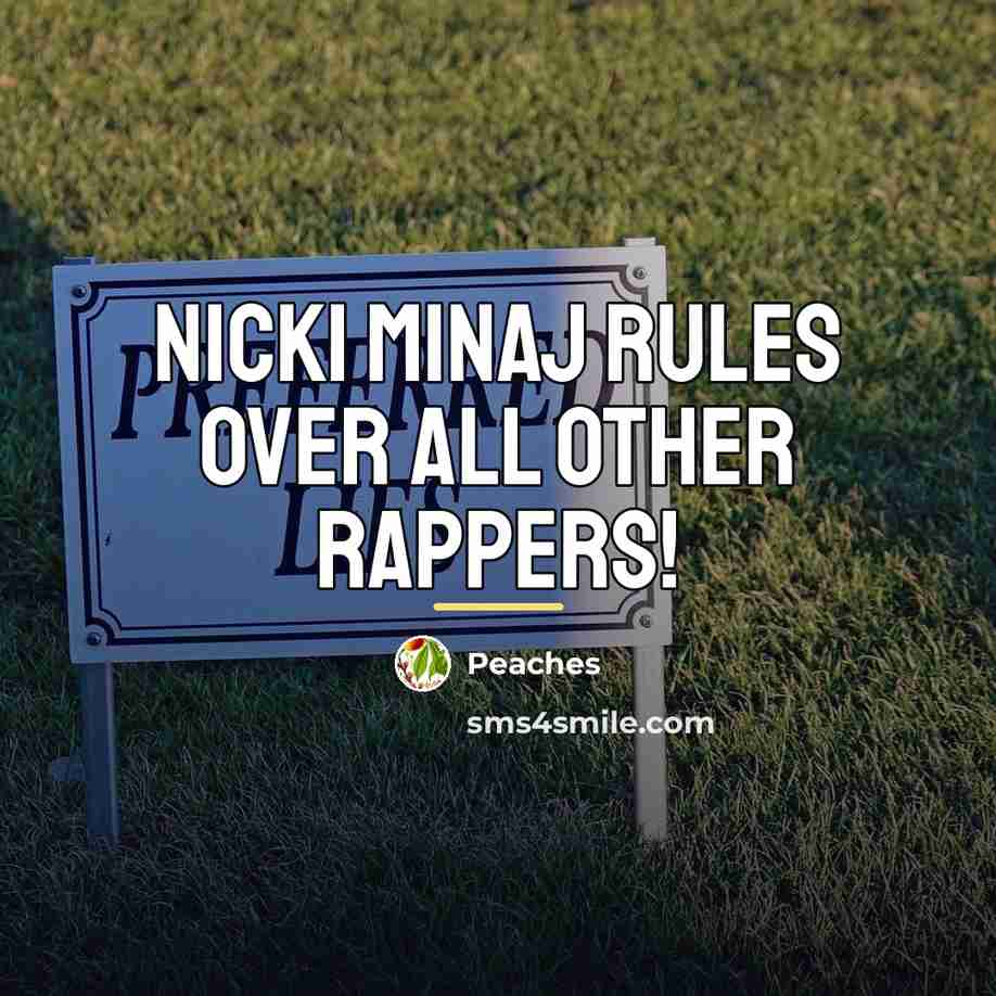 “Nicki Minaj rules over all other rappers!…” quote by Peaches